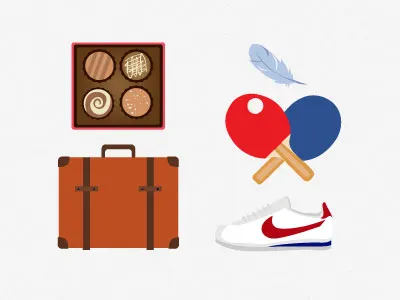 Life is like a box of chocolates forrest gump illustratin vector