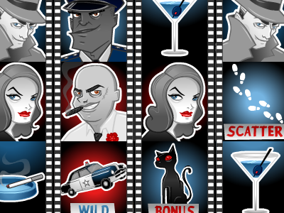 Lucky Super Slots Big Loot Icons characters icons illustration mobile