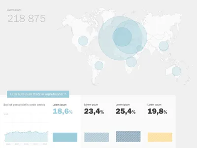 Dashboard area chart blue circle circular dashboard data dataviz datavizualisation diagram infoviz map visualization