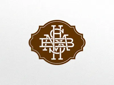 SM+HB 2012 illustration monogram typography wedding