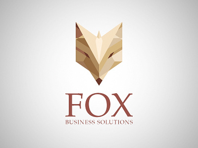 Fox Logo agency animal balance brown business cmyk company corporation creative entertainment eps fauna fox golden graphic grey identity item logo logos natural park solution solutions studio symbol symbols synthesis vector wild