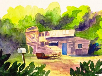 The Kings of Summer dontbreakthechain illustration sketch watercolor