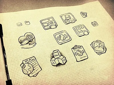 Icon sketch from sunny gift icon sketch sunnyboon