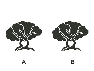 Tree Logo Mark Exploration aldrich aldrich tan aldricht body education growth heart high school logo mind negative space spirit tree trees virtue wip