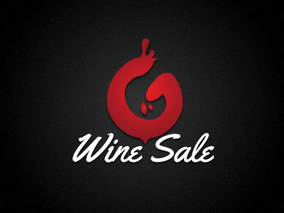 Wine Sale Logo logo