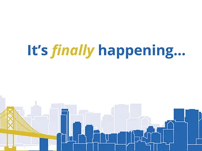 I'm Moving to San Francisco announcement city francisco moving san