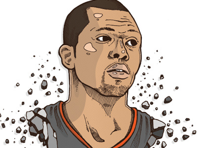 Rejected Illustration basketball drawing illustration