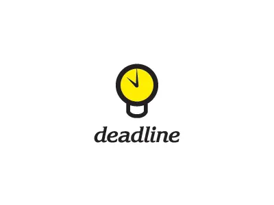 Deadline bulb clock deadline idea time watch