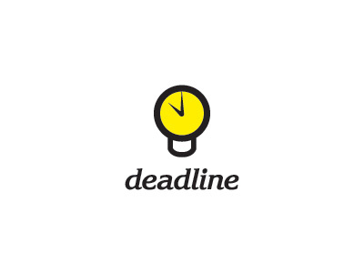 Deadline bulb clock deadline idea time watch