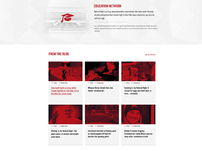 Natural High - Homepage Blog Content (In Progress)