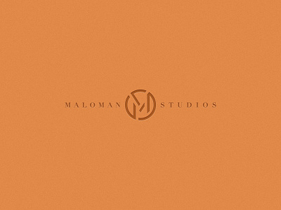 Maloman Studios flat light logo logotype photography shadow studio