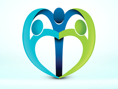 Covenant Connections logo branding church group heart icon identity logo ministry