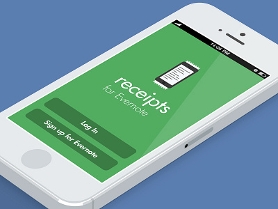 Login app ios iphone receipts