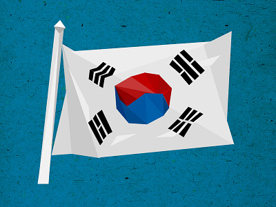 topic: south korea disussion evenings illustration opener otvarac poster topics triangles