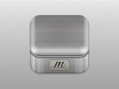 memories app icon angle box gray icon ios sketch