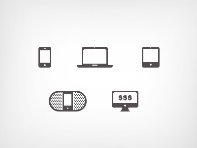 Icons apple glyphs icons monochrome simple web