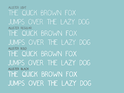 The Quick Brown Fox... font font face hand drawn lettering type typeface typography uppercase