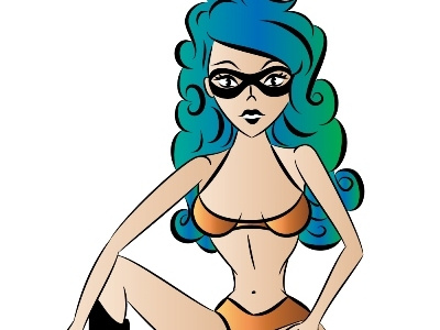 Masked Superhero animation art cartoon comic digital illustration marvel pop art super hero