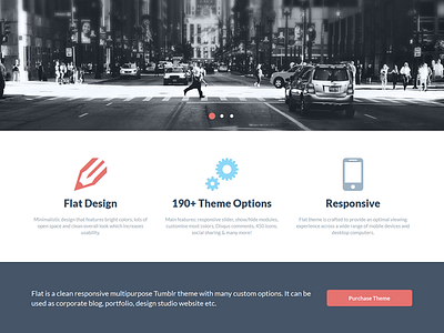 FLAT - Responsive Business Tumblr Theme blog business clean corporate css3 disqus flat html5 jquery minimal portfolio responsive social theme tumblr webdesign webdevelopment website