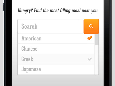 Bay Area Food App app bay area college food mobile ui