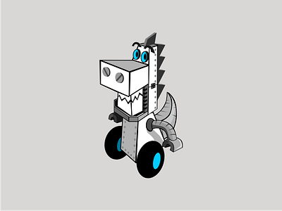 Technosaurus events character mascot techno