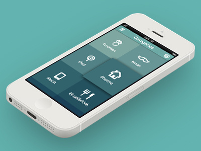Categories View app categories category drink food gramtag home illustration iphone kid man media mockup photo sharing square tech travel ui view woman