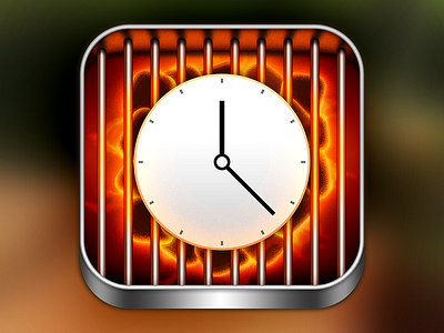 Grilling App Icon app icon ios photoshop