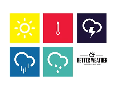 Better Weather icon square summer weather