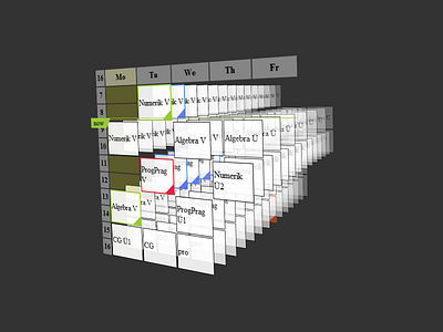 Calendar Copy calendar courses timetable