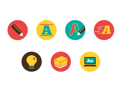 Design Resume Icons design icons icons idea. concept illustration logo motion graphics packaging typography web