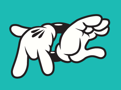NC Mickey Mouse Hands hands logo mickey mouse nc