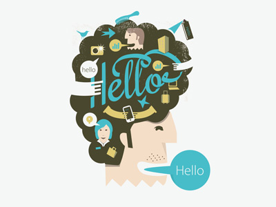 Hello Bank illustration