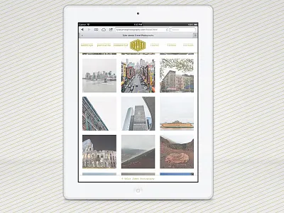 Tyler James Photography Website mockup photographer responsive tylerjames web design website