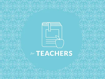 IST site apple book icon pattern teacher