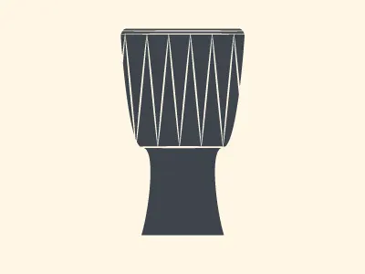 Djembe Drum Vector djembe drum illustrator vector