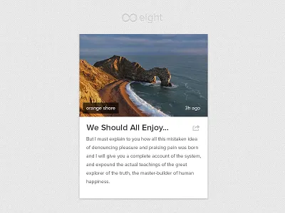 Infinite8 Rebound app design infinity photo rebound ui ux