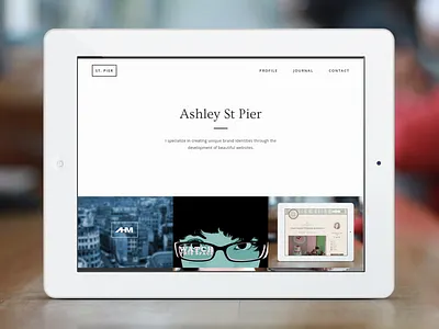 Personal site refresh minimal personal portfolio responsive