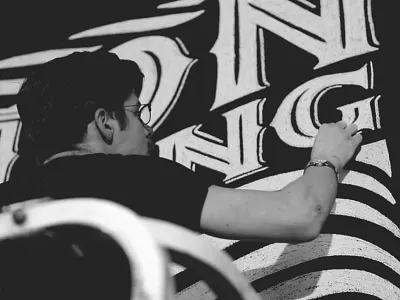 Two Million Video chalk illustration sevenly typography video