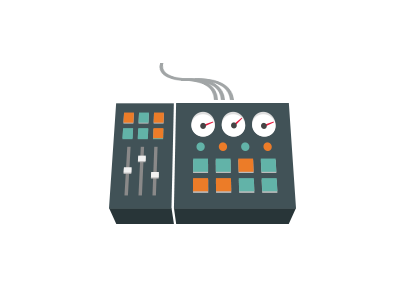 Total control illustration mobify vector web