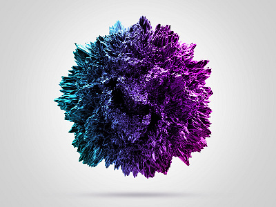 Displacement Render 1 3d cinema4d coloring digital displacement photoshop render sphere