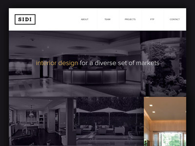 Interior Design Site - Minimal (Work In Progress)