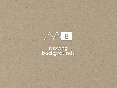 Moving Backgrounds Logo logo logo design