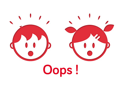 Error404 children error404 icons oops red