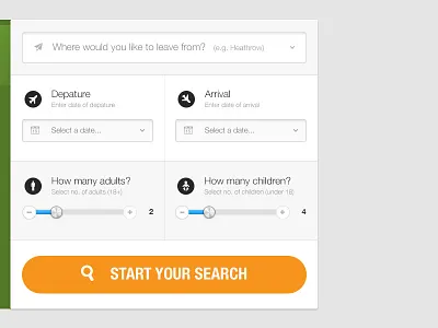 Travel Form button clean container flat form forms free modern simple text area text box valid