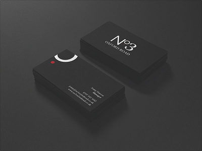 No.3 Oxford Road Branding brand branding business cards identity logo minimal