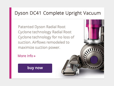 Product Card Callouts callout dyson web web design