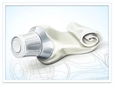 Tube art chrome design icon illustration paste toothpaste tube vector