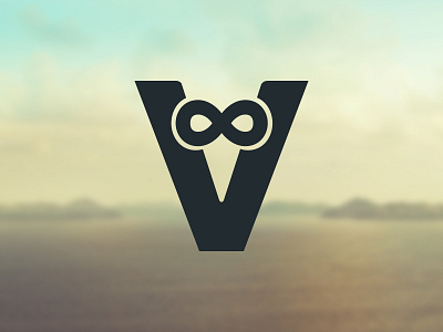 A Logo design identity infinity logo v