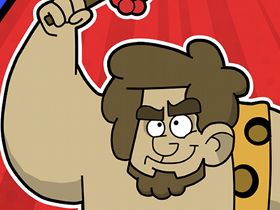 Caveman cartoon