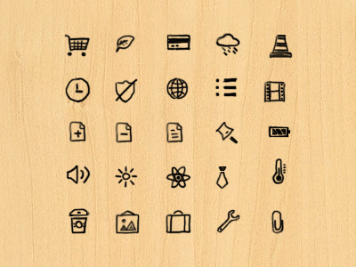 Dark Hand Drawn Icons dark dark icons hand drawn icon icons update